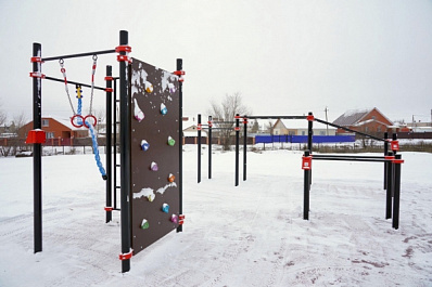 В Хворостянском районе возведут универсальную спортивную площадку 