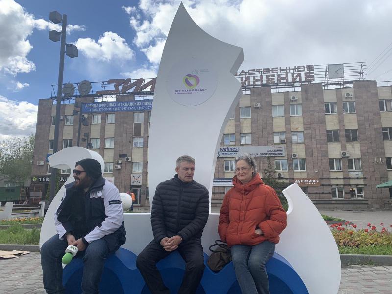 В Самаре устанавливают новые арт-объекты с символикой фестиваля "Российская студенческая весна"