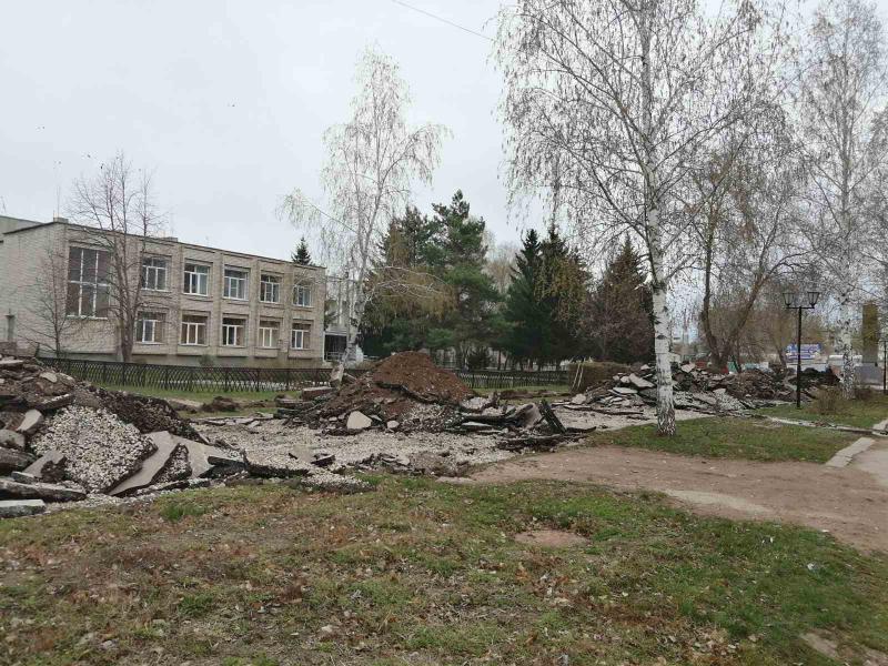 В Похвистневе полным ходом идут работы по благоустройству одной из центральных улиц 