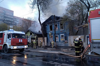 В Самаре потушили пожар на улице Галактионовской