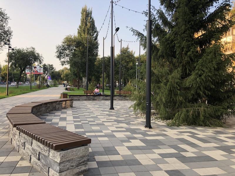 В Самаре открыли сквер на пересечении Авроры с Аэродромной