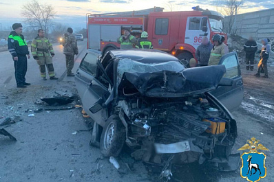В Самарской области в ДТП погиб пассажир легковушки