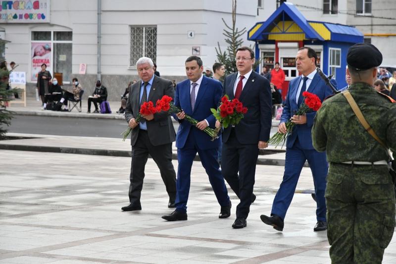 Новокуйбышевцы увековечили память советского солдата