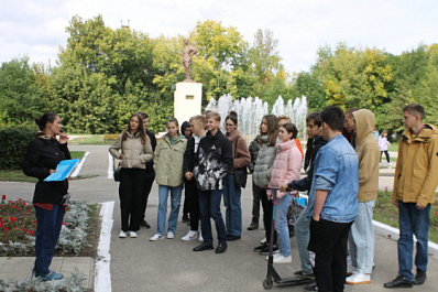 Юные чапаевцы узнали историю родного города 