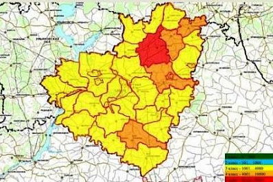 Высокая степень пожарной опасности сохраняется в 5 районах Самарской области