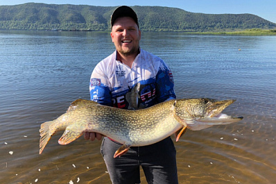 Самарец выловил из Волги речного "гиганта" 