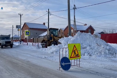 В Самаре устраняют последствия снегопадов
