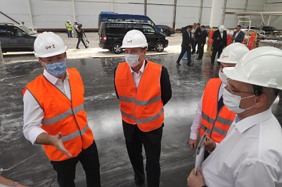 Дмитрий Азаров и Игорь Комаров ознакомились с работой резидентов ОЭЗ "Тольятти"