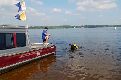 В Самаре во время ночного купания в Волге утонул мужчина