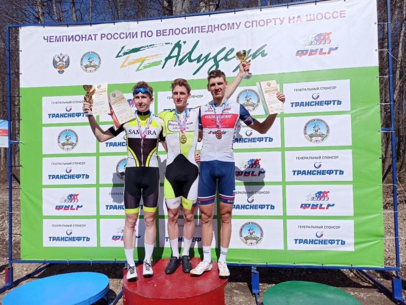 Велогонщик из Самарской области стал призером чемпионата России по велоспорту