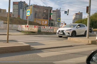 В Самаре парализовало движение на улице Солнечной