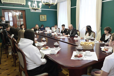 Вячеслав Федорищев встретился с воспитанниками центра 