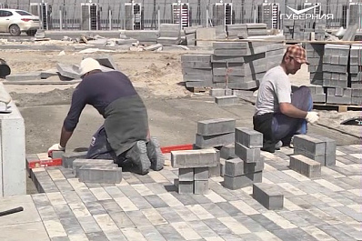 Работы по благоустройству территории у Самара Арены завершат к 30 мая