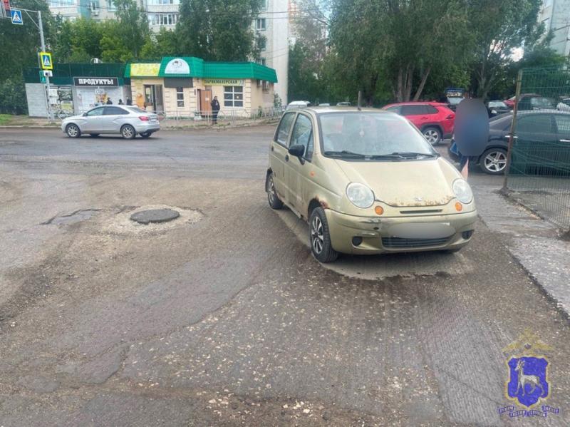В Самаре малолитражка спровоцировала массовое ДТП