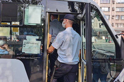 В Самаре за неделю оштрафовали пять нарушителей масочного режима в общественном транспорте