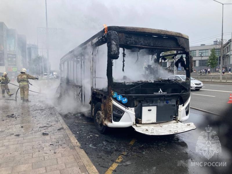Прокуратура организовала проверку после возгорания автобуса № 91 в Самаре