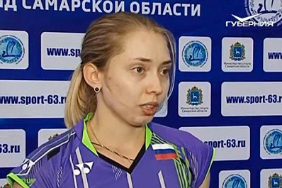 Самарская спортсменка Наталья Перминова выиграла серебро Кубка России по бадминтону