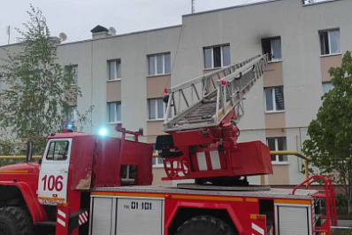 В Самарской области 30 апреля горела квартира на третьем этаже