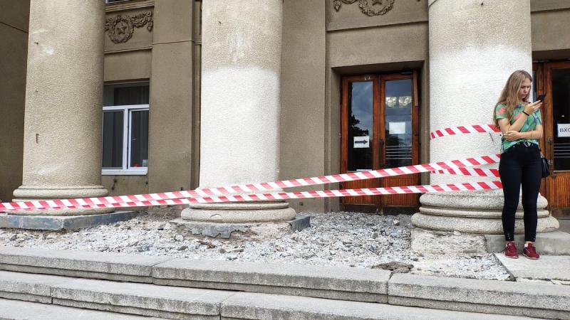 В Самаре приступили к ремонту ДК "Металлург"