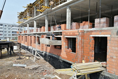 Детский сад в Жигулевске строится без отставания от графика