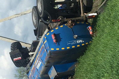 В Самарской области на трассе М5 погиб водитель КамАЗа