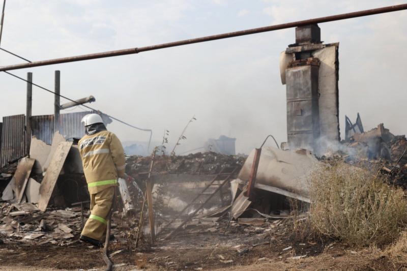 Пожар в Борском районе Самарской области добрался до сел Немчанка и Коноваловка