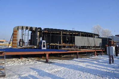 На самарской верфи строят морские корабли