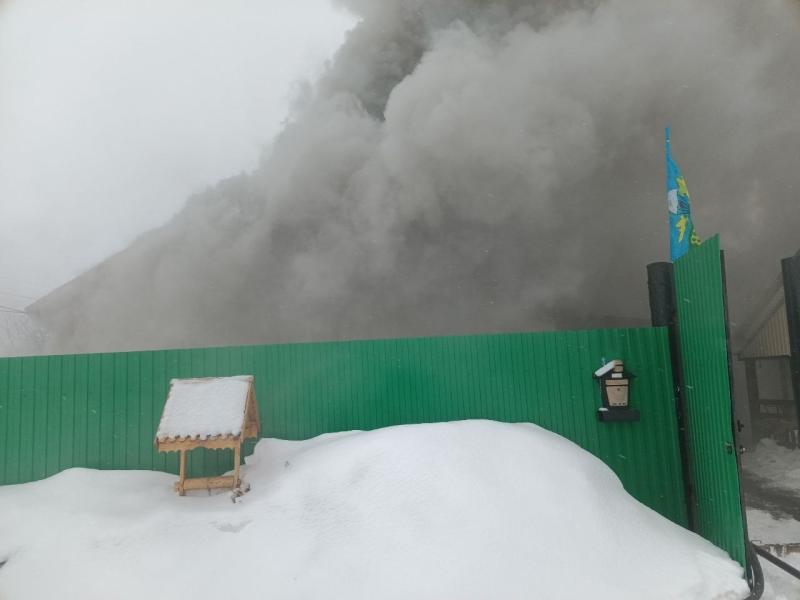 В Самарской области 4 марта загорелся частный жилой дом  