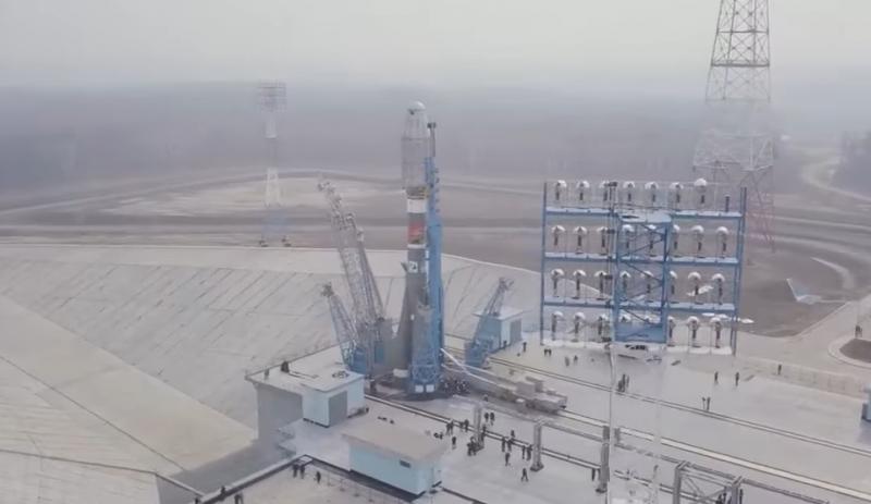 Самарскую ракету готовят к старту с космодрома Восточный