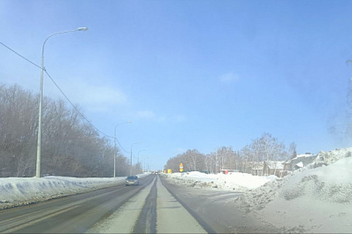 В Самарской области из-за непогоды перекрыли движение на пяти трассах