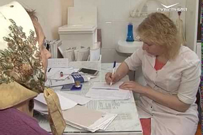 Посёлок Луначарский посетила мобильная бригада врачей