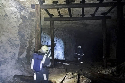 Спасатели рассказали подробности о задымлении в галереях Сокских штолен