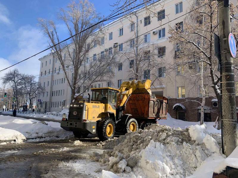 Ночная смена: где будут убирать снег в Самаре в ночь на 13 февраля