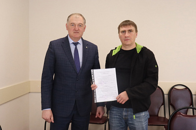 Семья из Борского района построит новый дом 