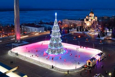 Более 120 бесплатных катков открыто в Самаре