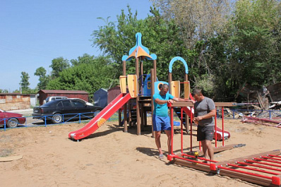 В Ставропольском районе стартовало благоустройство дворовой территории 