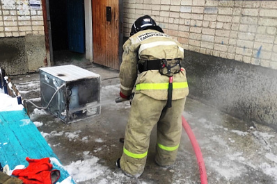 В Самарской области в квартире загорелась стиральная машина