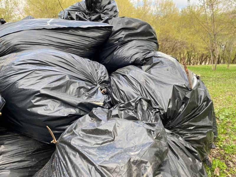 Участник "Школы героев" присоединился к масштабному субботнику на озере Сакулино в рамках проекта "Зеленая Россия"