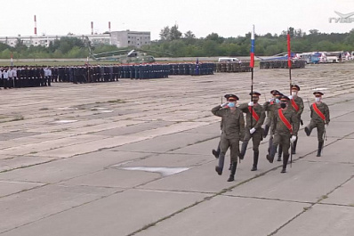 По Самаре прошли колонны солдат и военной техники