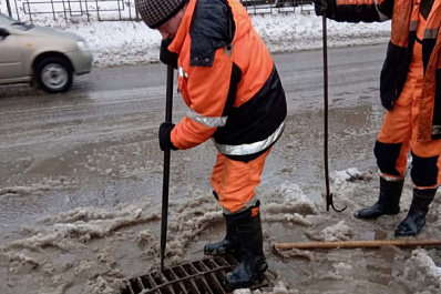В Самаре готовят городскую ливневку для пропуска талых вод