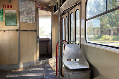 В Самаре 31 мая трамвай сошел с рельсов