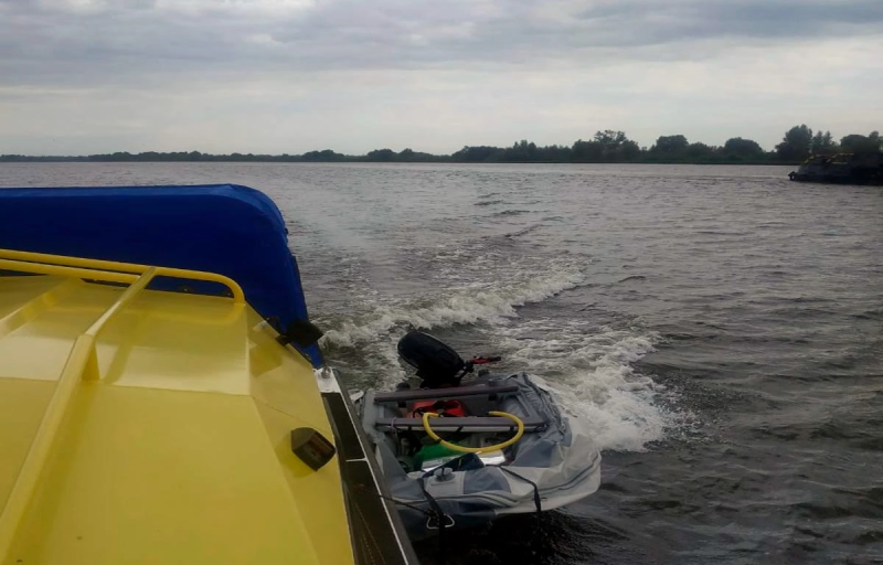 На реке Самаре 21 июля спасли человека с поврежденной надувной лодки