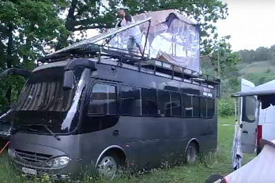 220 домов на колесах: фестиваль автомототуризма "Русские дороги" приехал в Самару