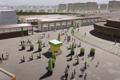 Реконструкция началась: показываем, как будет выглядеть обновленный Кировский рынок в Самаре