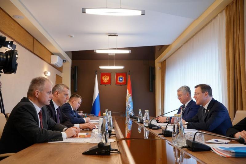 Губернатор Самарской области провел рабочую встречу с Послом Республики Беларусь