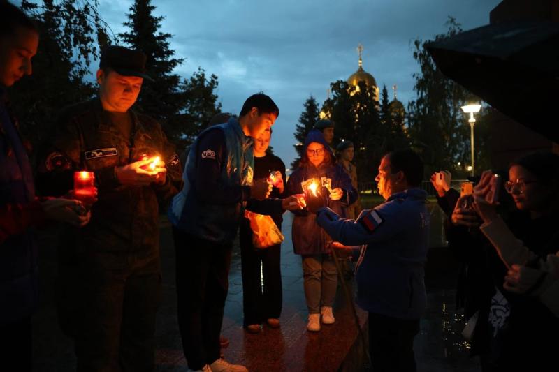 Самарская область присоединилась к акциям "Огненные картины войны" и "Свеча памяти"