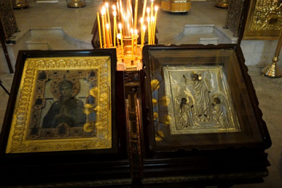 В Самару прибыл мироточивый чудотворный образ Пресвятой Богородицы 