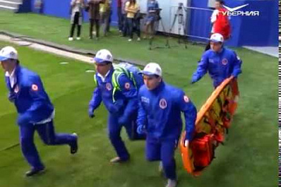 Тренировка медицинской команды ЧМ-2018 прошла на стадионе Самара Арена