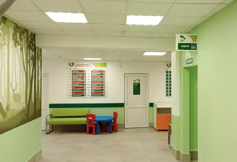 В Самаре отремонтировали педиатрическое отделение поликлиники № 3