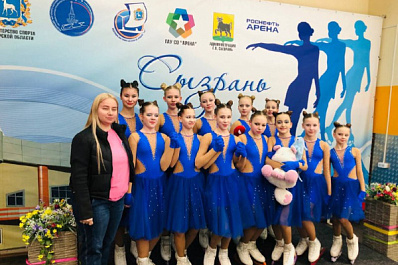 Тольяттинские "Ангелы" взяли бронзу на Всероссийских соревнованиях по фигурному катанию